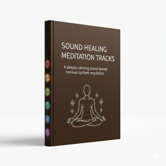 Book cover for Sound Healing Meditation Tracks