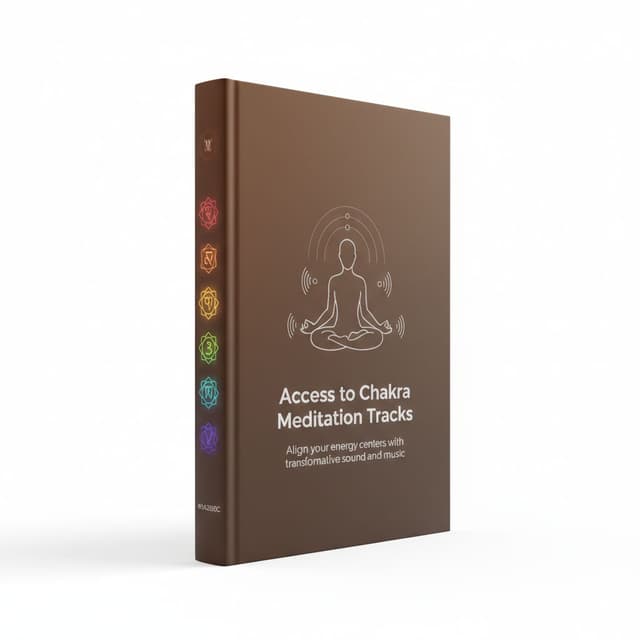 Book cover for Chakra Meditation Tracks